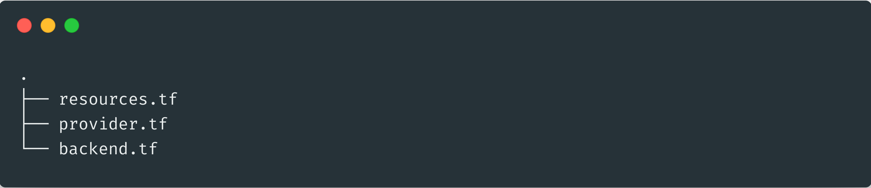 Terraform Project Structure