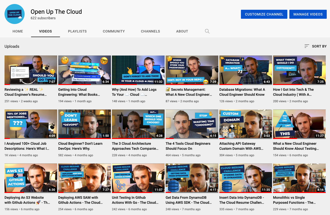 Open Up The Cloud YouTube