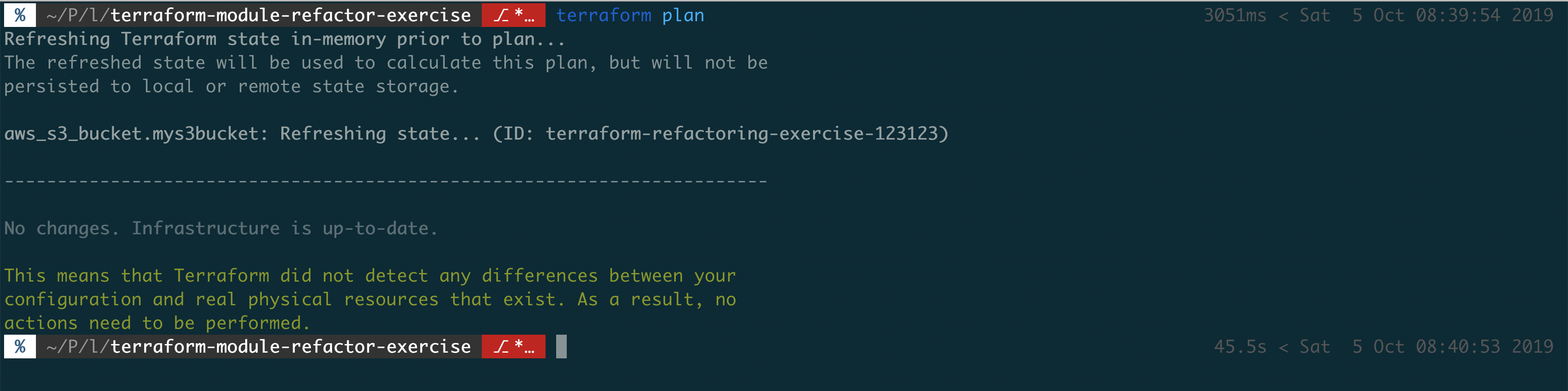 A Clean Terraform Plan