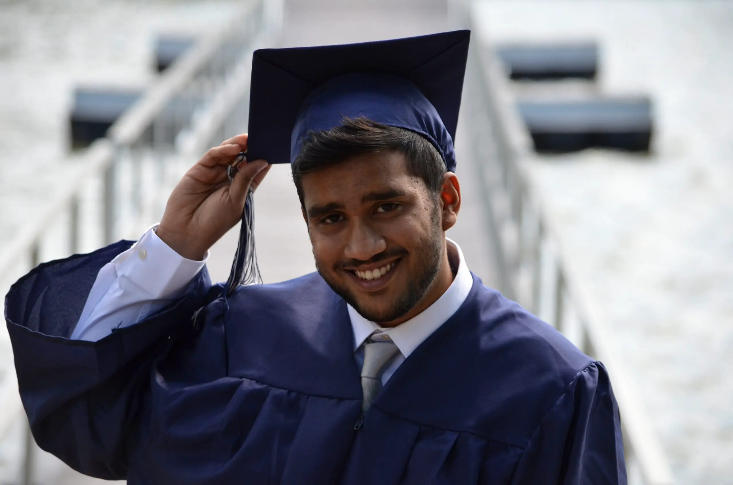 Person Graduating