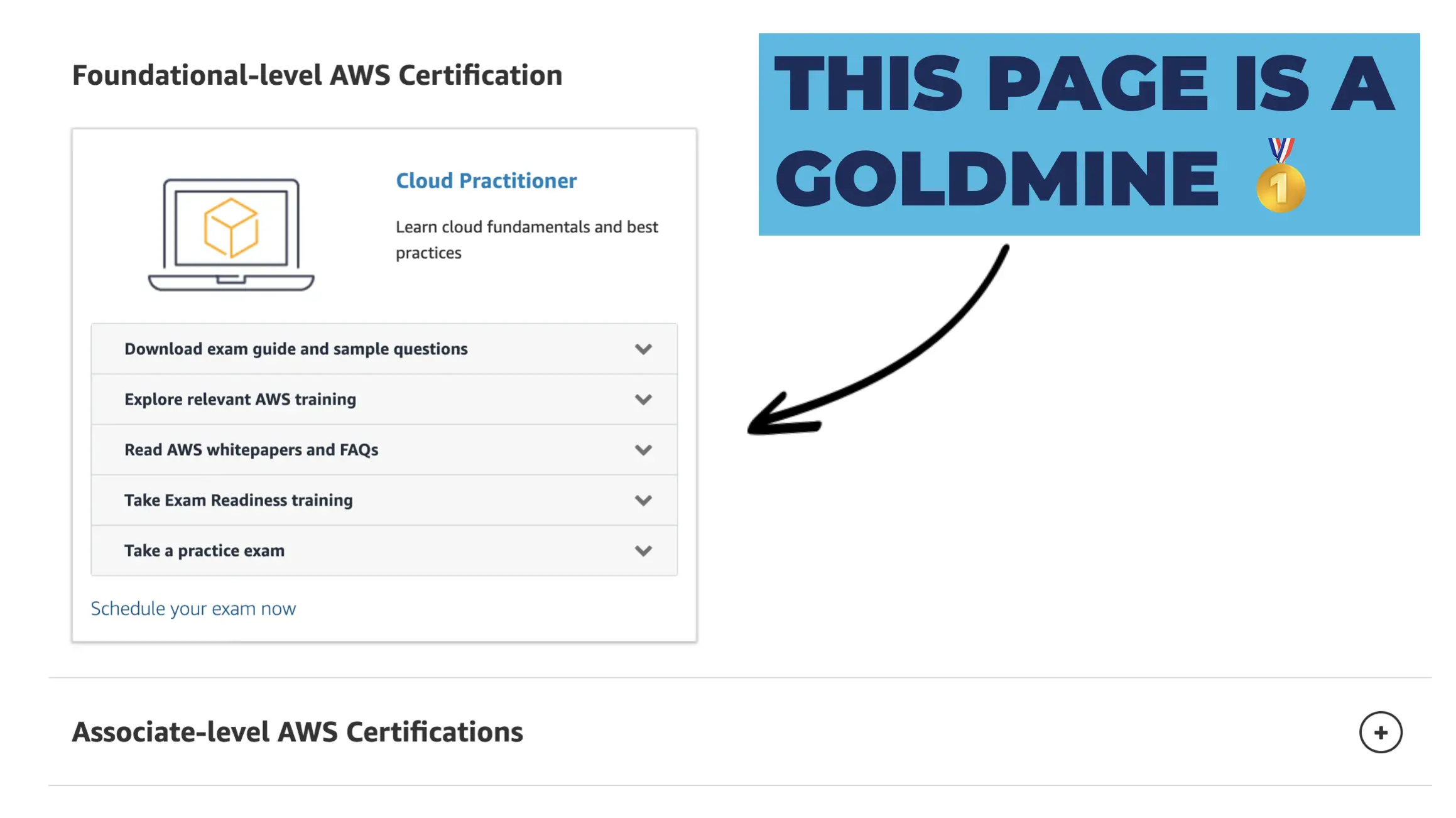 AWS Certification Page