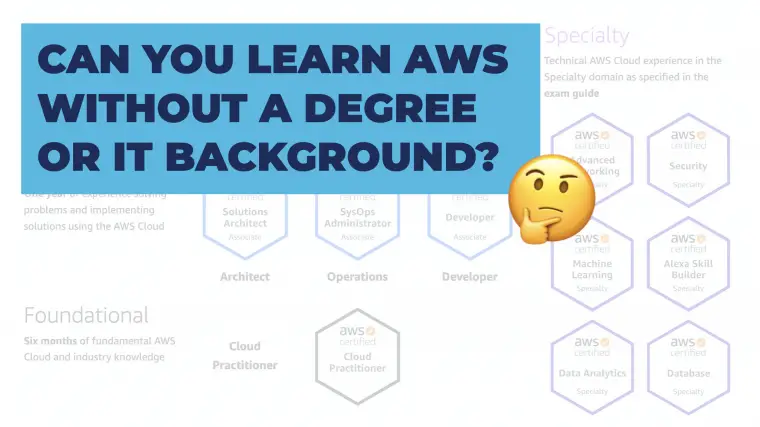 Learn AWS Without Degree?