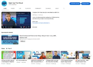 Open Up The Cloud YouTube